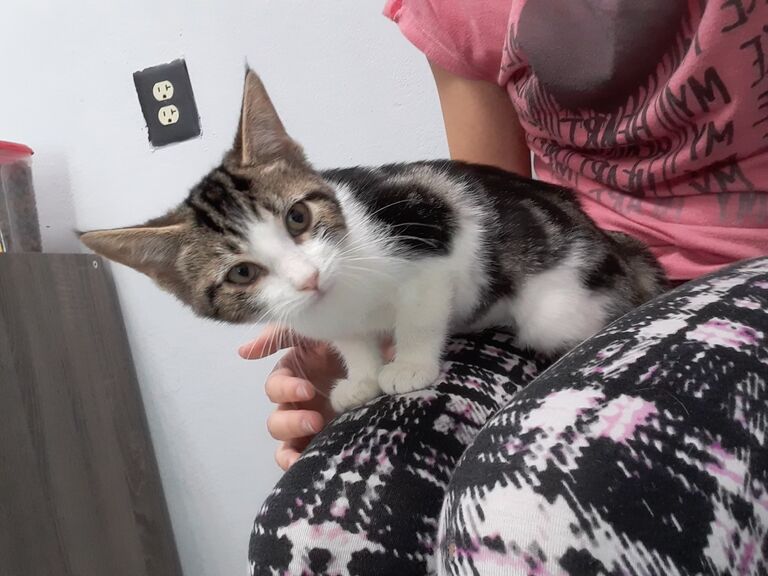 When we met Zoë for the first time!
