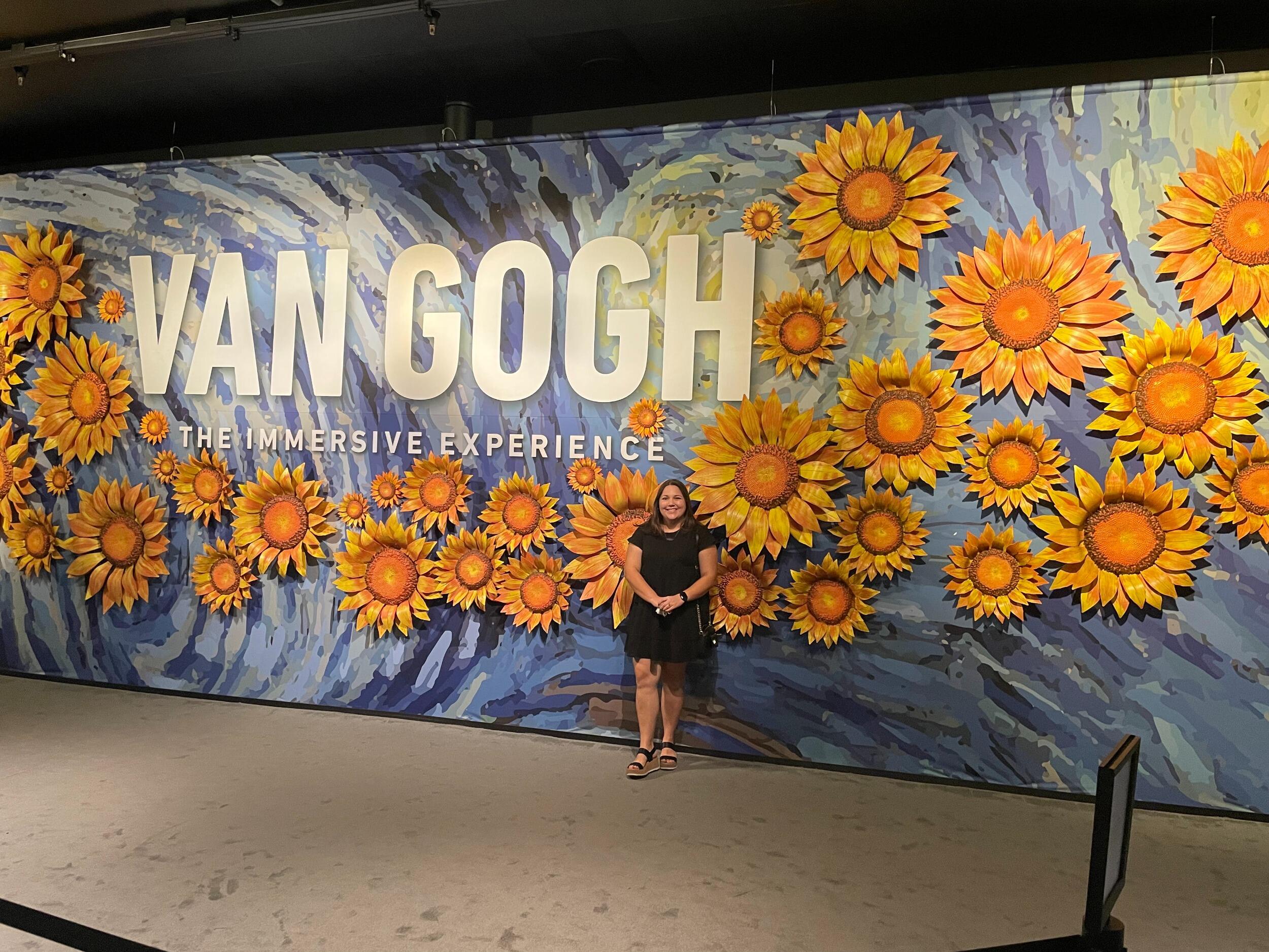 Virginia adventures - Van Gogh exhibit.
