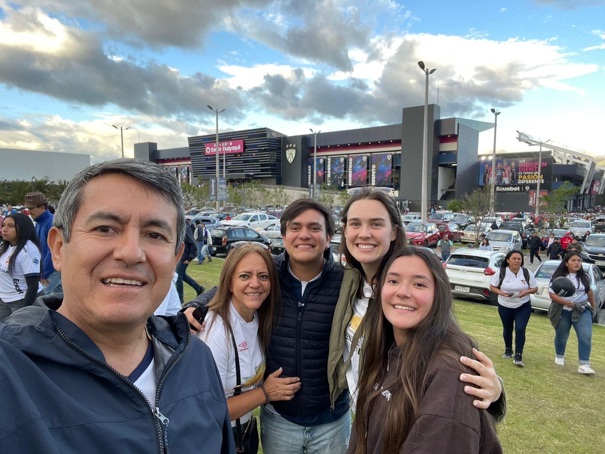 Erin's first Liga game!