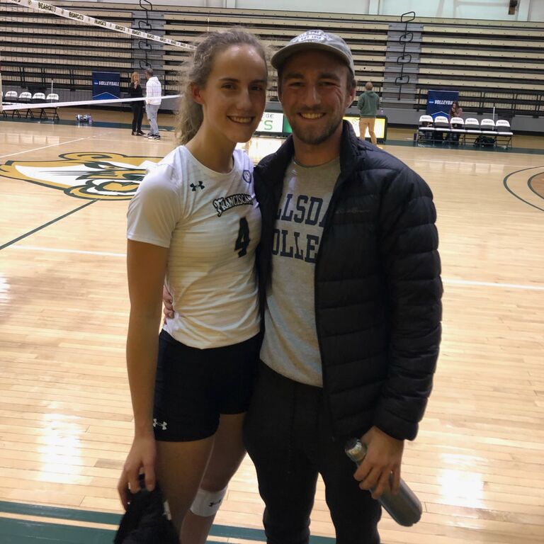 Thomas spent that fall going to many of Lizzy’s volleyball games (and surprising her at a few of them!) while they both got more involved at their respective colleges. With the first year of long distance being done, they both began to realize that theirs was a relationship worth fighting for.