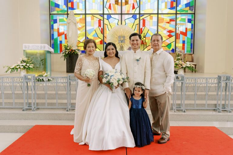 Celebrating Marco and Joyce's wedding in Antipolo.