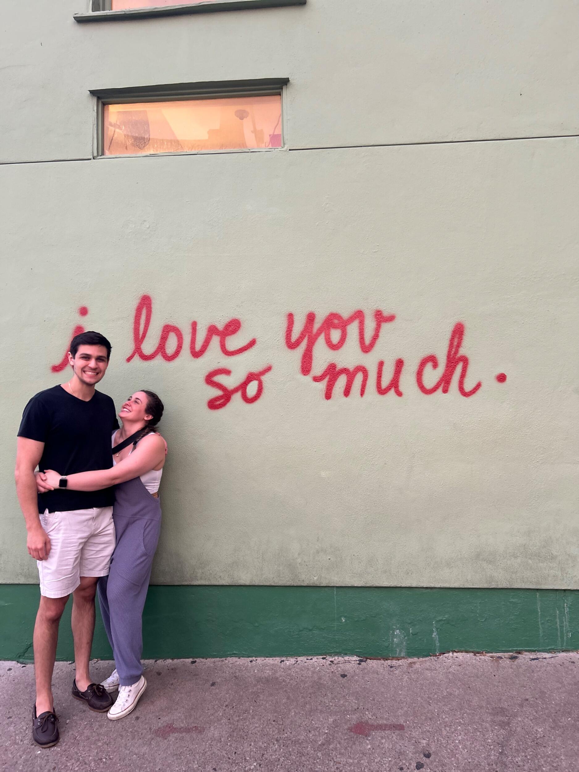 Elena moved to Austin, TX and long distance was officially over!