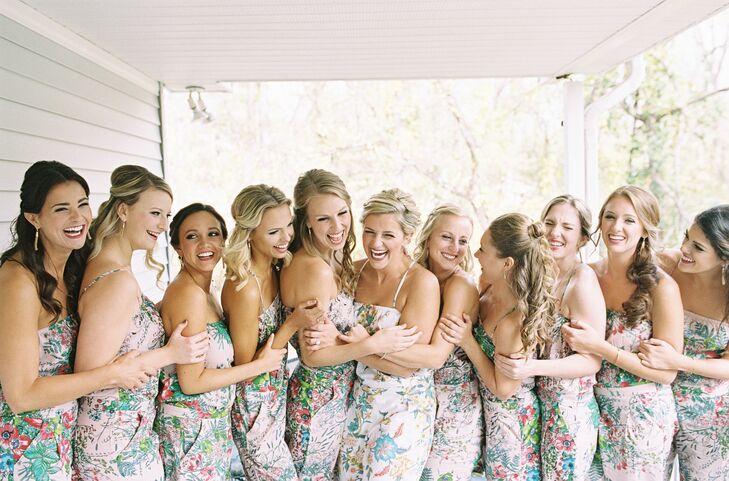 blush bridesmaid jumpsuit