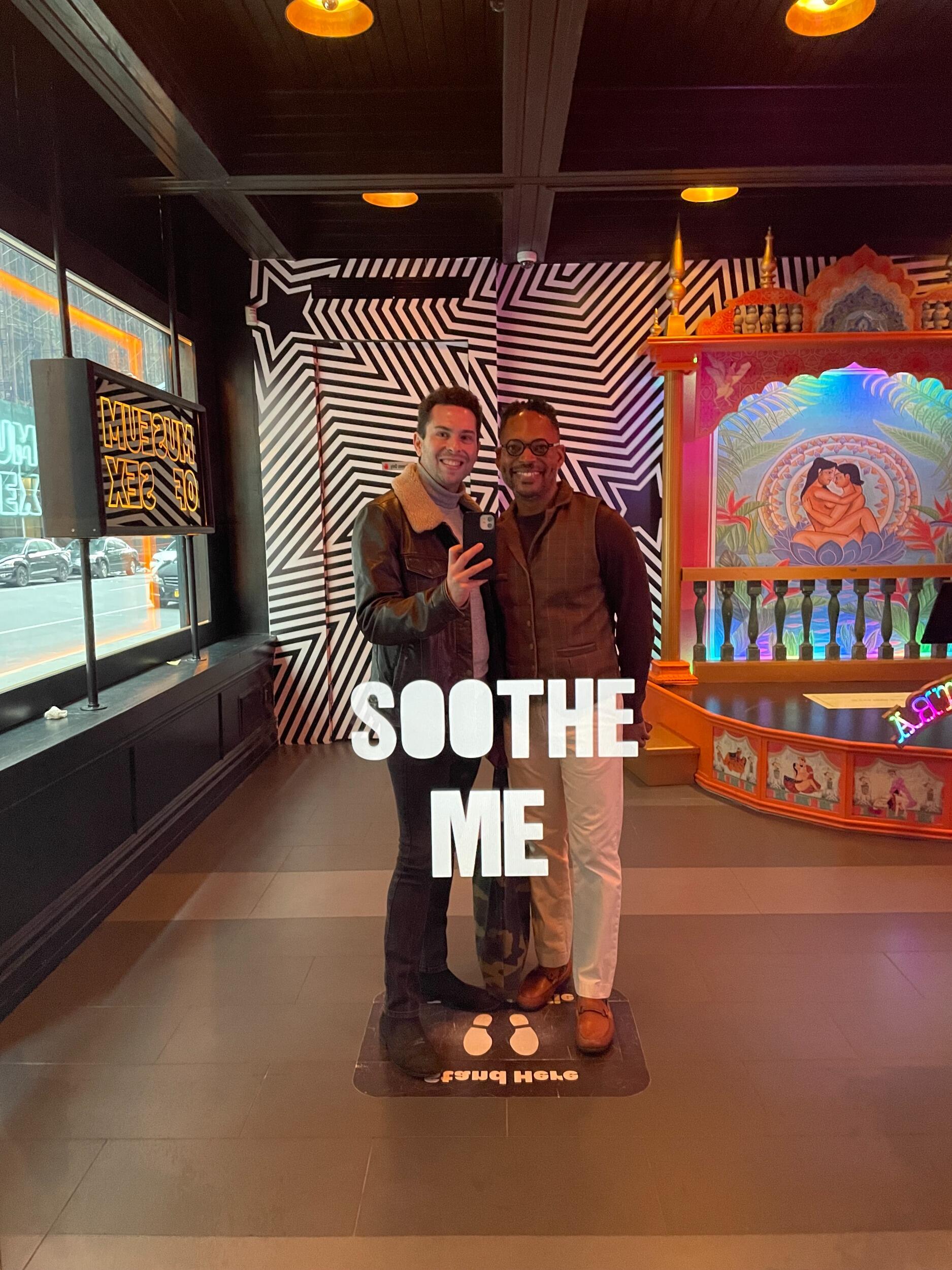 At the NYC Sex Museum...