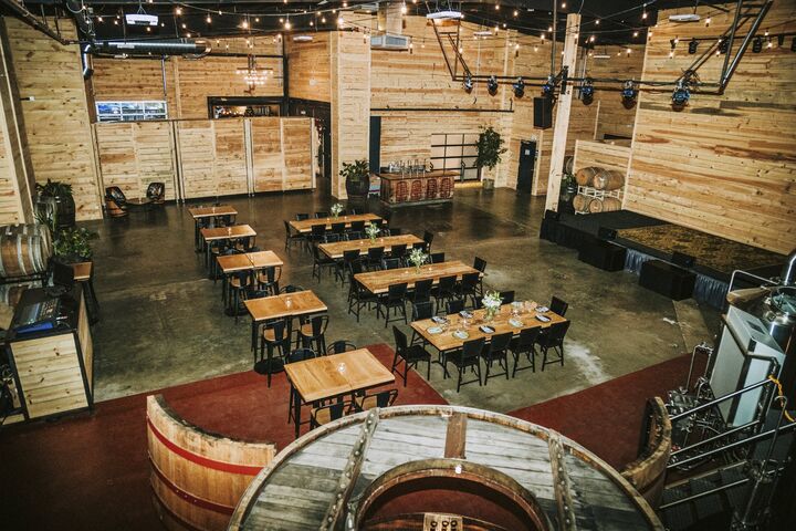 The Barrelhouse At The Funkatorium Reception Venues The Knot