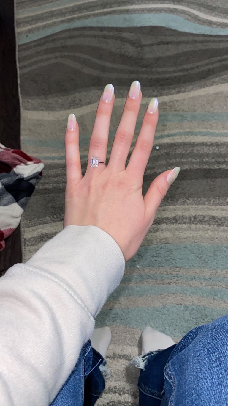 Clayton finally proposed