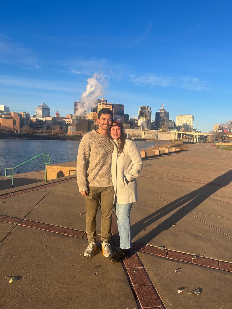 Spent our first Thanksgiving together in Minnesota