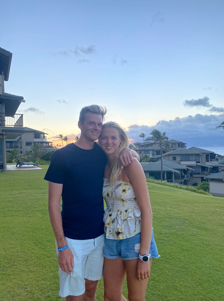 Reuben and Hannah (plus Hannah's family) in Hawaii for July 4th celebration! 