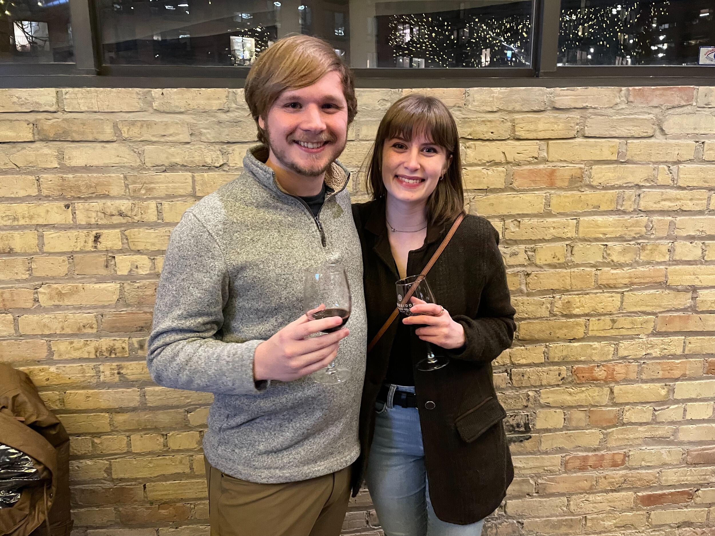 Celebrating Brian's birthday