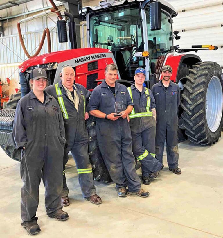 Working in a small agriculture shop in the service department, they learned to know each other rather quickly. They started dating on May 14, 2023 after Matthew drove in to work with a beautiful first gen Cummins. Let's just say their bond grew stronger than shared frustrations with AGCO engineers!