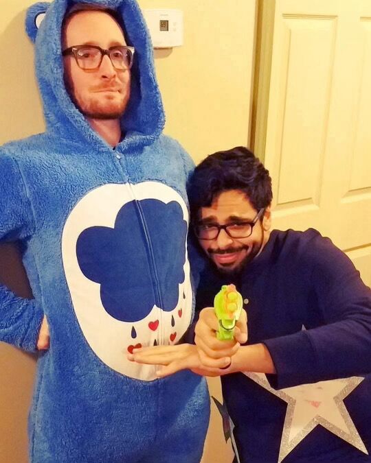 care bear + shooting star being halloweird 