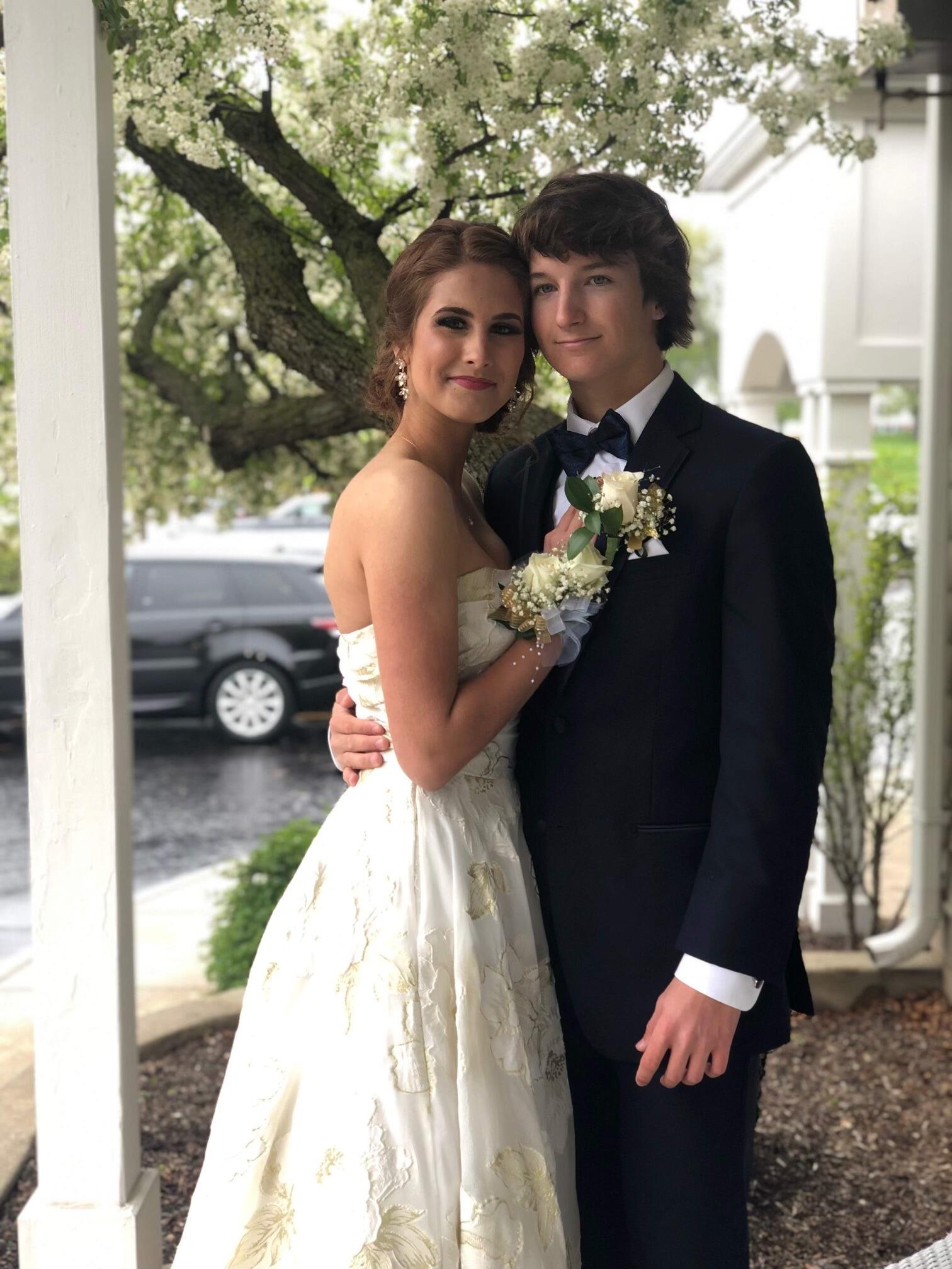 Collin and Chloe had their first prom together at the Museum of Science and Industry in Chicago.
