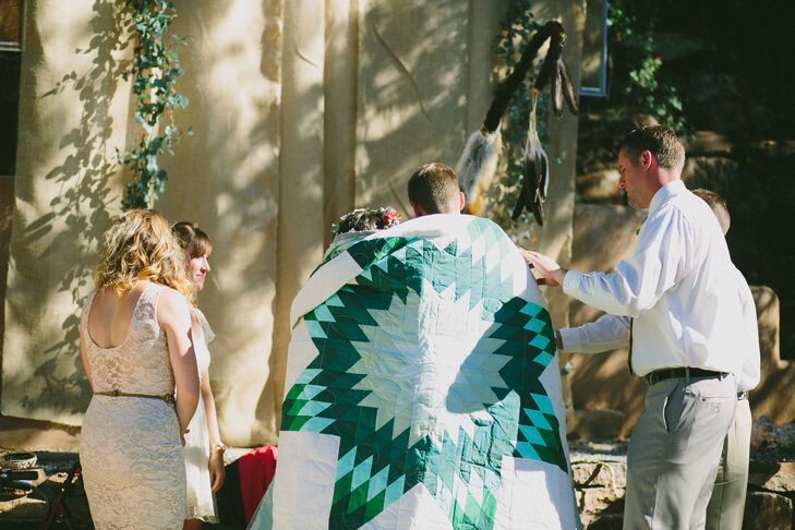 American Indian Blanket Unity Tradition