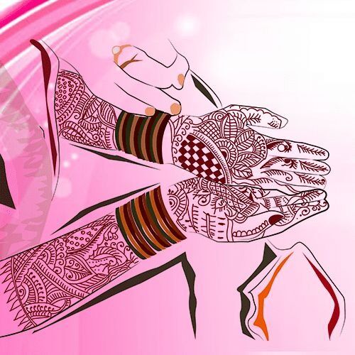 MEHANDI & LUNCH - (1:00 PM - 3:30 PM)
Mehandi is a significant part of a traditional hindu wedding, the women from both sides adorn their hands with henna which will symbolise good health and prosperity.