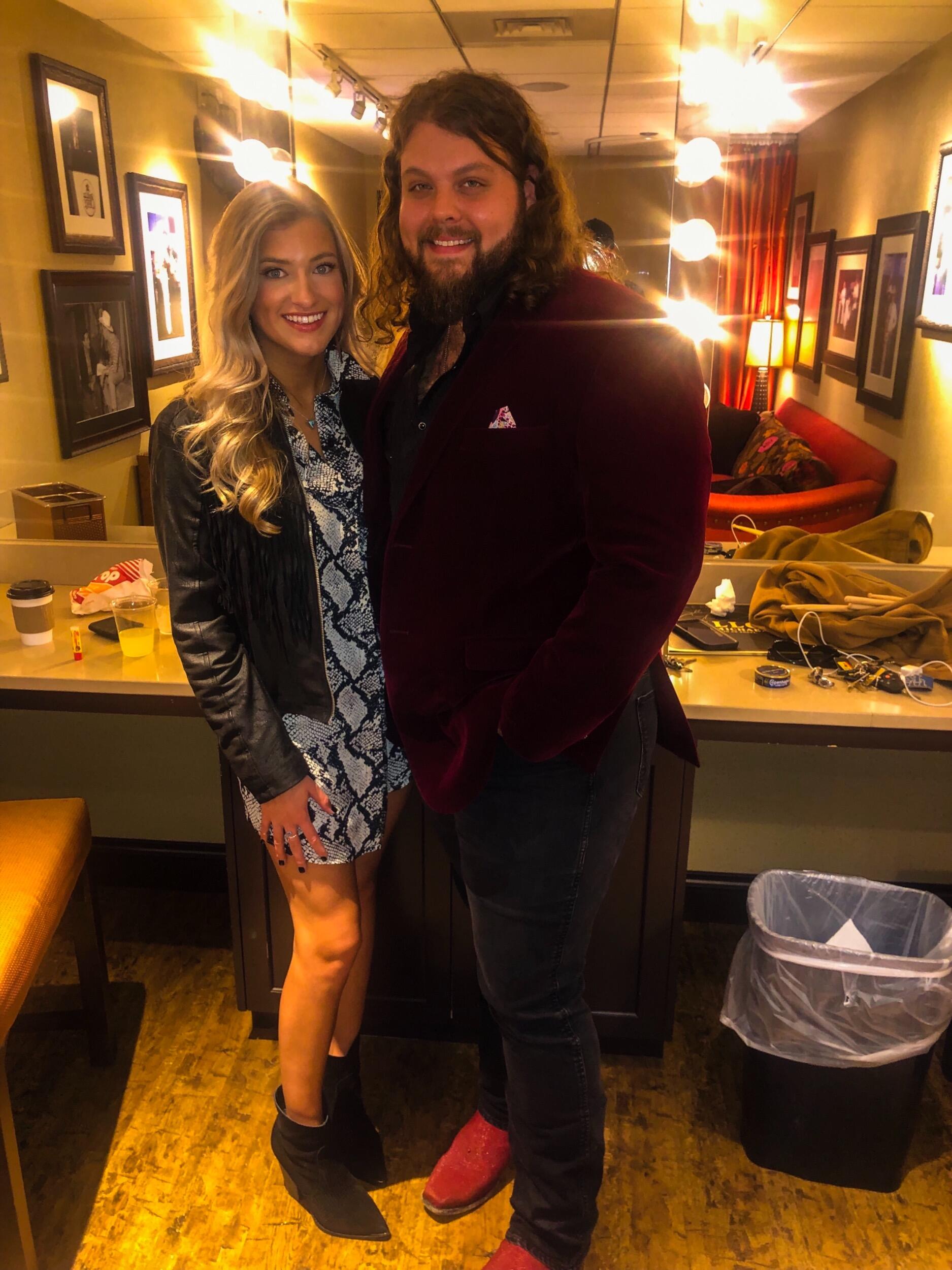 First time Shayla got to see Dillon play the Opry! 