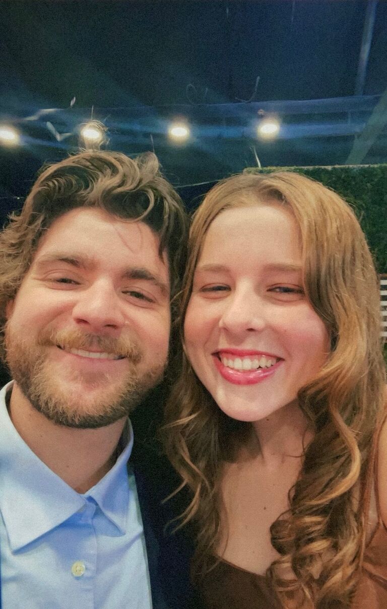 Went to our first wedding together!