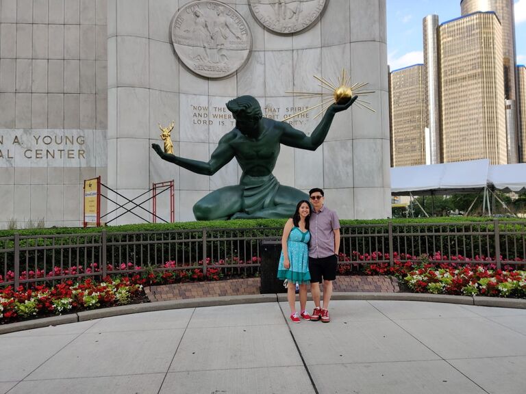Joe's and Mimi's second date in Detroit