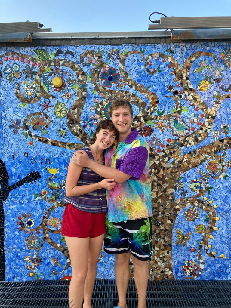 Right after Maya proposed!