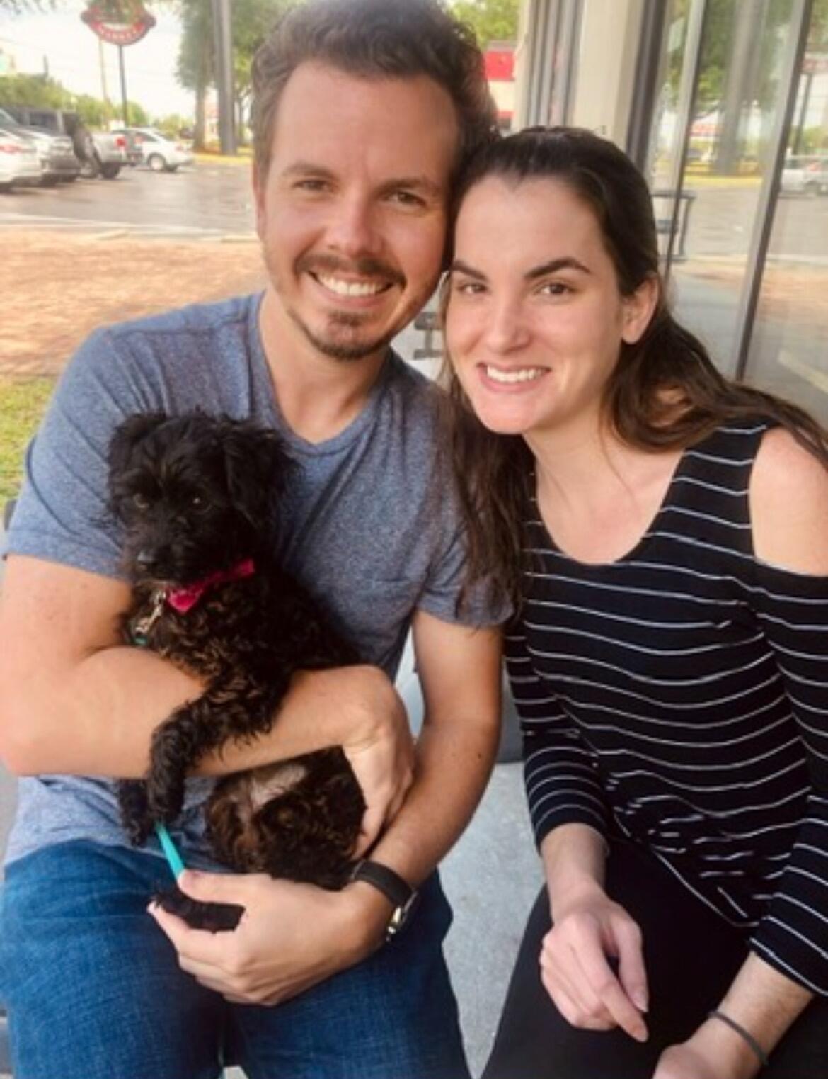 Our first fur baby- Mollie! 