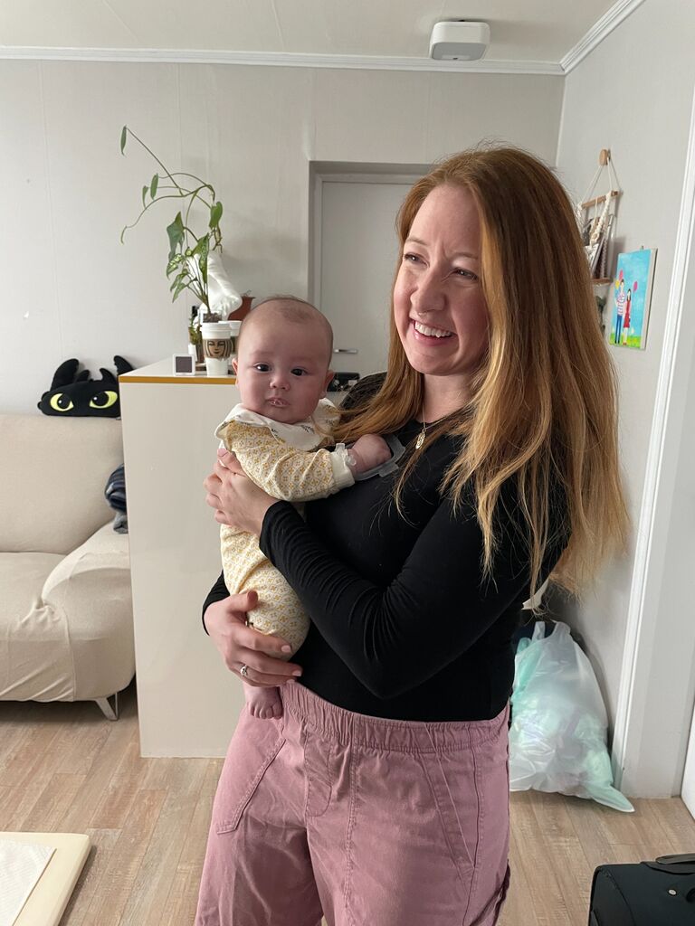 Visiting family in Korea