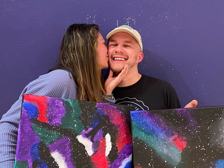 Valentine's Day Paint and Sip ~ Boulder, Colorado
