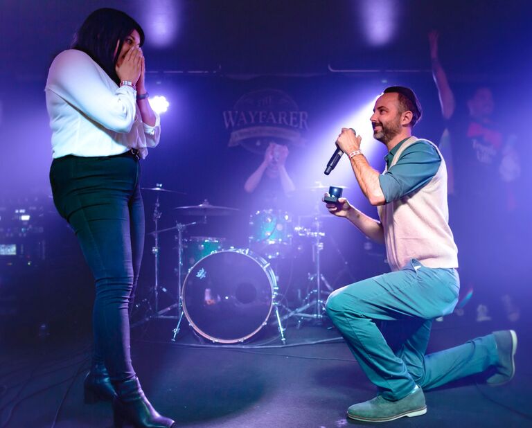 57 DAYS LATER, THE PROPOSAL AT THE WAYFARER
COSTA MESA, CA