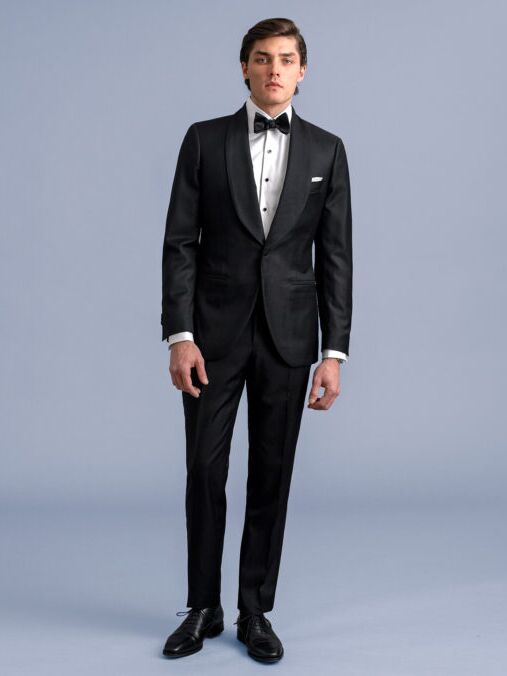 Formal tuxedo for a wedding by Proper Cloth. 