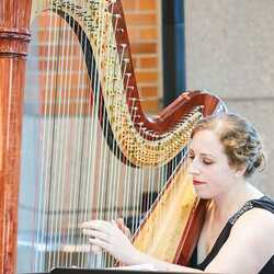 Catie Canale Pflaumer, harpist, profile image