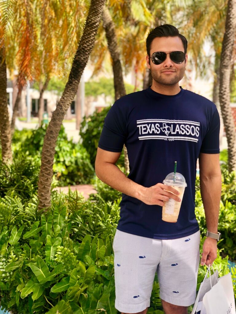 Here is Syed in Miami on another one of my work trips!