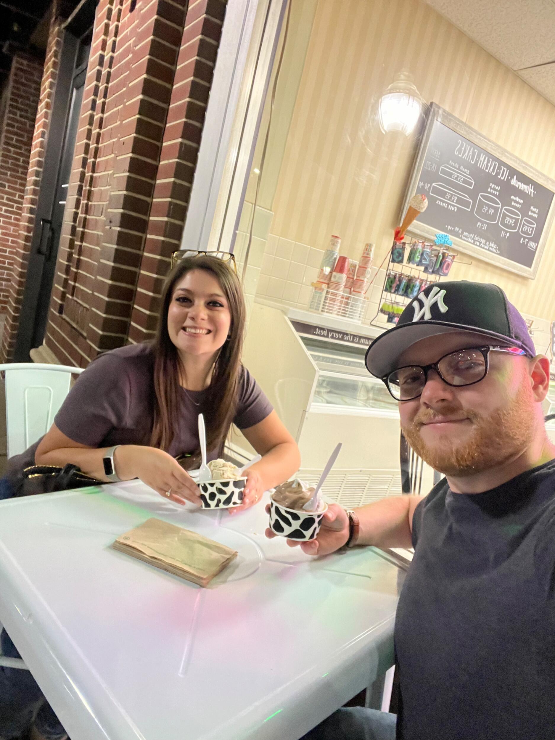 Celebrating our last anniversary before we're married, 11 years!