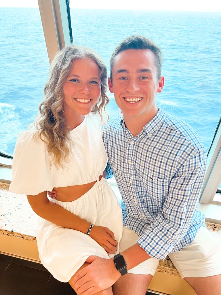 Spring break spent together and both of our first times going on a cruise!