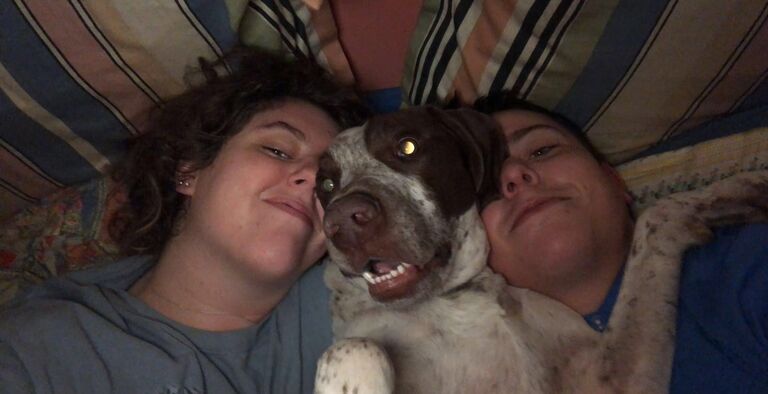 Family Cuddles before Zach went to Arizona