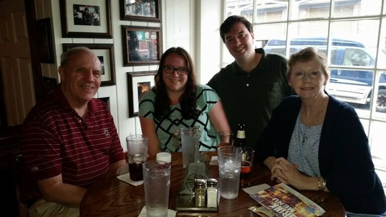 Another trip together in the early days to Charleston, SC with Lindsay's family