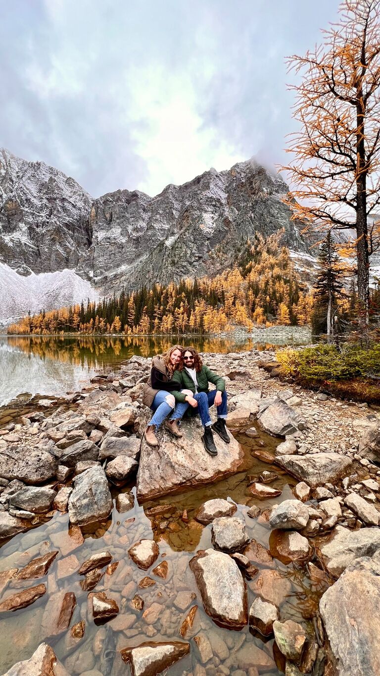 Visiting friends in Calgary, hiking high up into the mountains. Leaving blood, sweat and tears there and coming back with hilarious memories! 