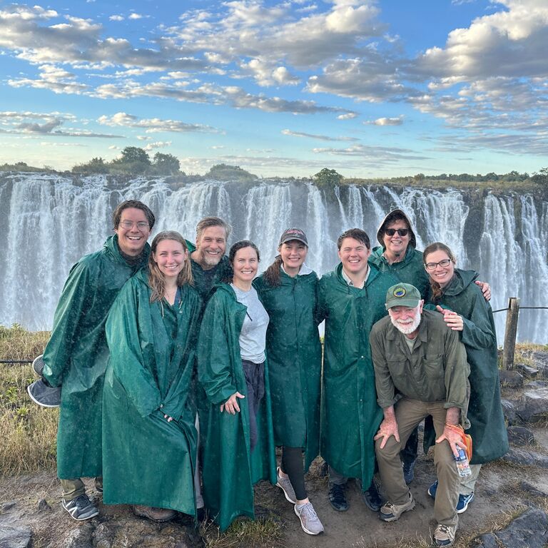 We soaked in the beauty of Africa with an incredible mobile safari in Botswana and breathtaking Victoria Falls in Zimbabwe