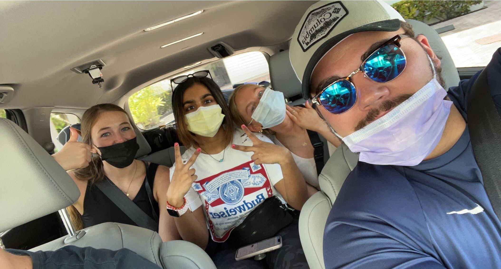 TJ and Celeste went on vacation with friends (Lauren Partington, Aisha Salman, Ross Hartenburg, Anna Smith, and Renee Blair) to Ft. Lauderdale, Florida! It was such a much needed break from years of Covid-19 lockdown and school/work!