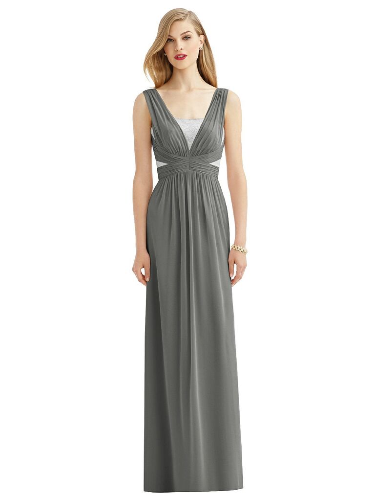 44 Stunning Gray Bridesmaid Dresses | The Knot