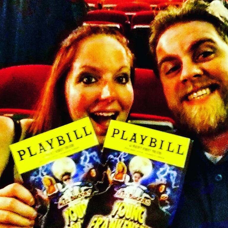 Young Frankenstein, most fun night we've ever had in a theater!