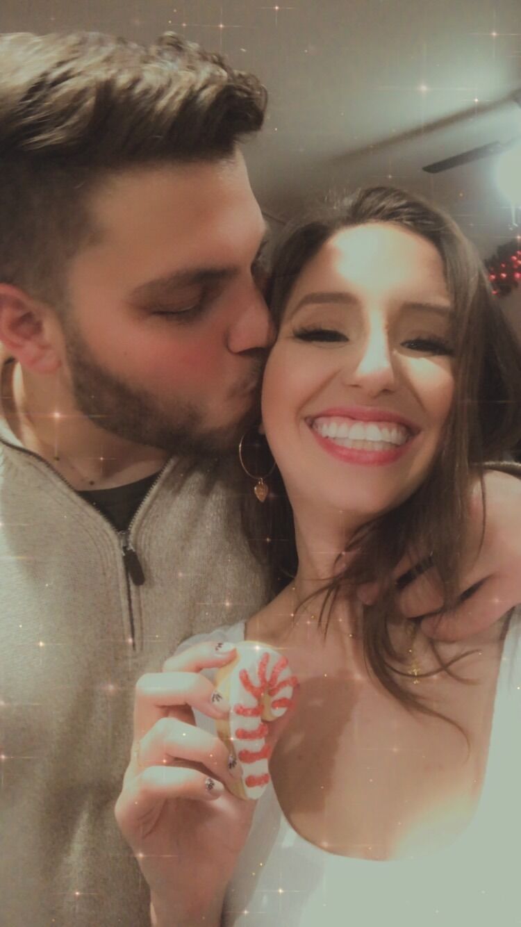First Christmas and the first time they said "I love you". Michael said it first! What a great Christmas gift.