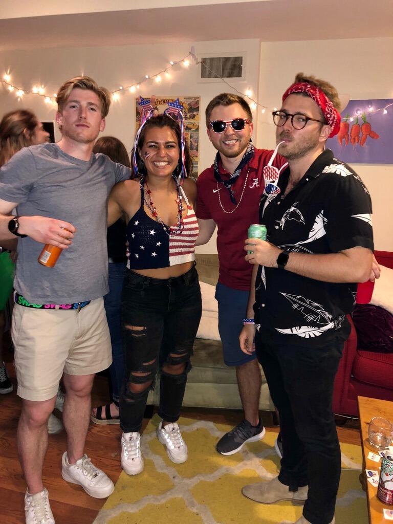 The day we started dating, little did we know we'd be getting married same day six years later!