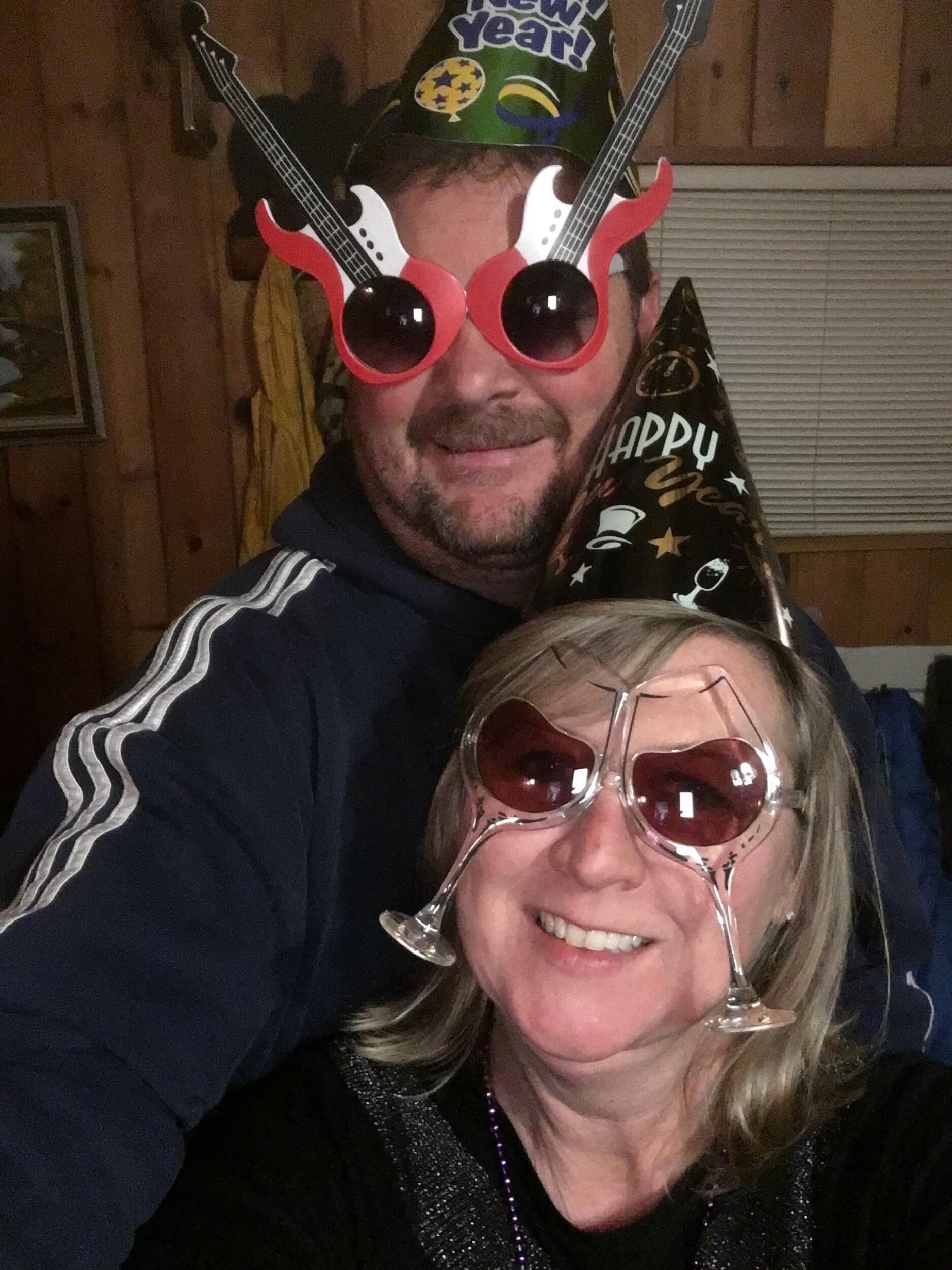 First New Year's at the cabin.  