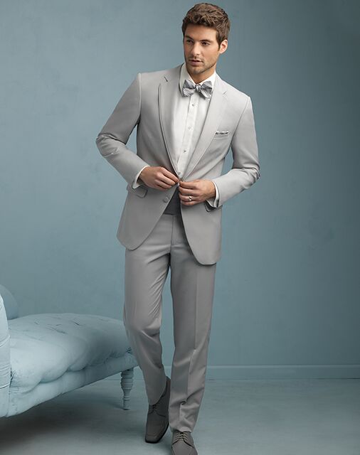 Gray Wedding Suits & Tuxedos