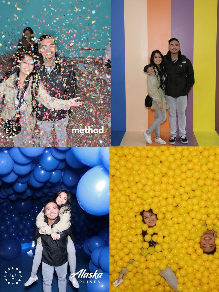 She brings color into his life.