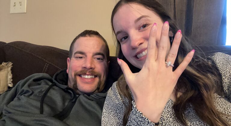 The day we got engaged!