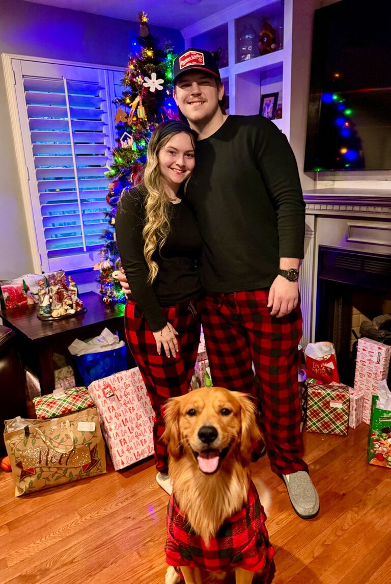 Our first Christmas engaged!
