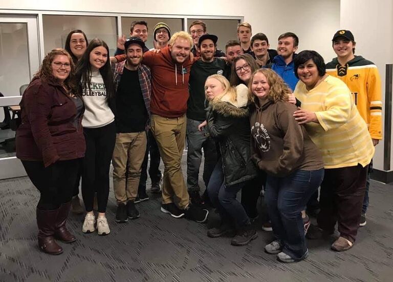 The first date! (Also Halie's sisters birthday). They went to Teaberry, the state volleyball game, and then had a meeting with the group they went to St Louis with (and everyone knew the couple had just gone on their first date).
