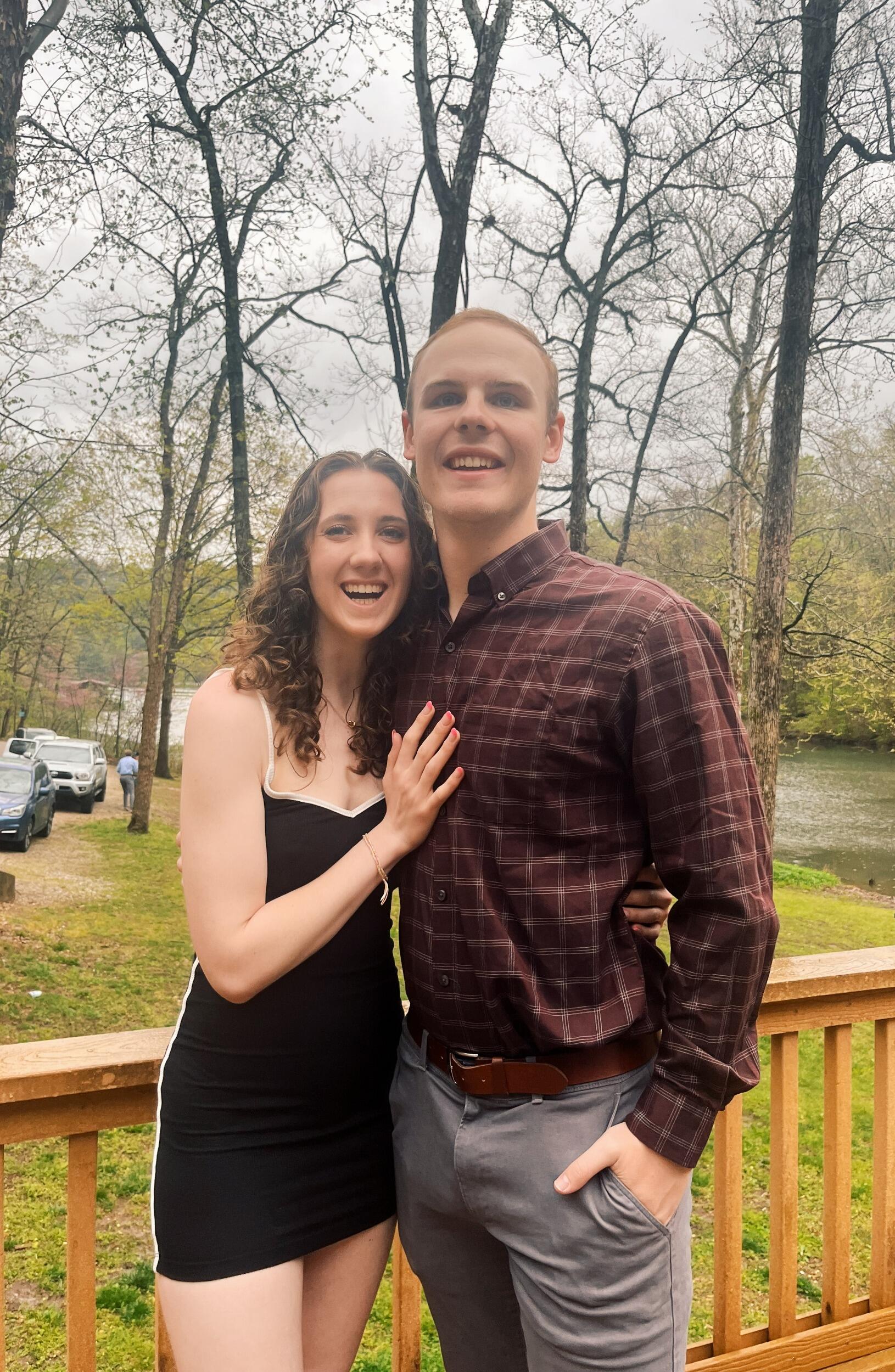 We were lucky enough to attend Andrew's fraternity formal and take our first trip together.