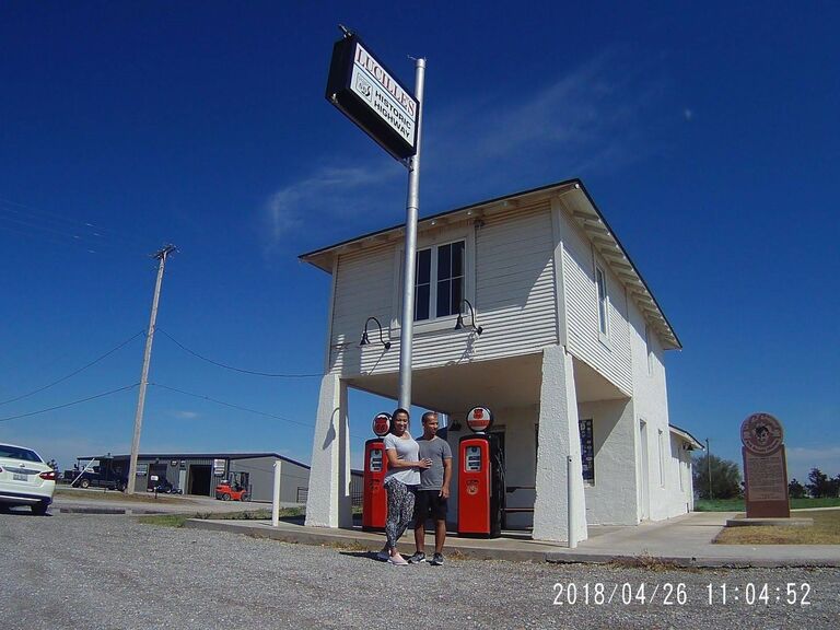 Lucille's Historic Highway Gas Station - Caddo County, OK
