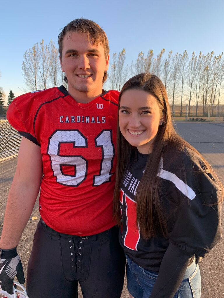 Chad's senior football season