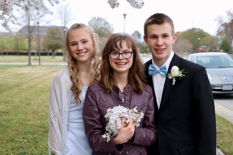 Prom at Bishop Sullivan High School, Virginia Beach